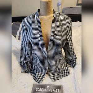 3FOR30 H&M Houndstooth Blazer Size 14